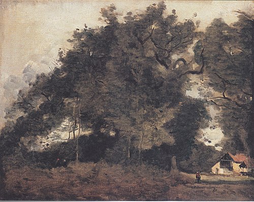 Passiance, près Saint-Avit, 1872, Jean-Baptiste Camille Corot