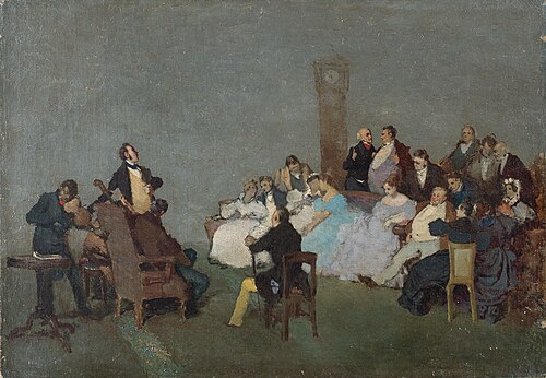 Le concert, 1835, Jean-Baptiste Camille Corot