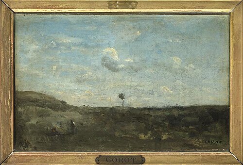 Le vaste plateau, , Jean-Baptiste Camille Corot