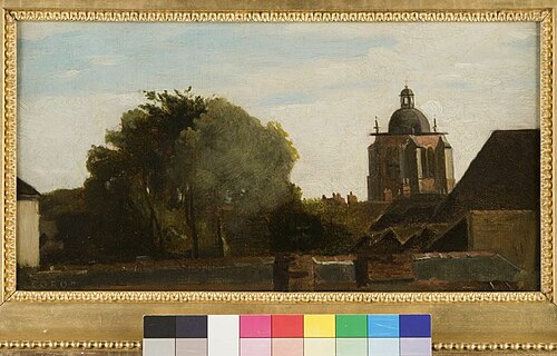 La tour Saint-Paterne à Orléans, 1830, Jean-Baptiste Camille Corot