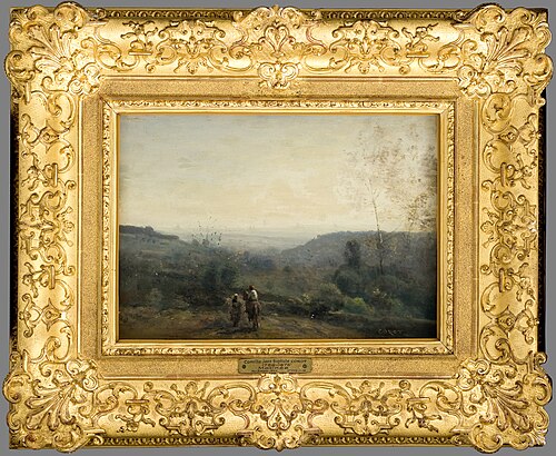 Effet de brouillard, 1853, Jean-Baptiste Camille Corot