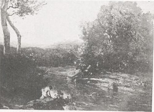 Impression d'Italie, 1848, Jean-Baptiste Camille Corot