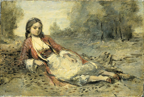 Algerien, 1871, Jean-Baptiste Camille Corot