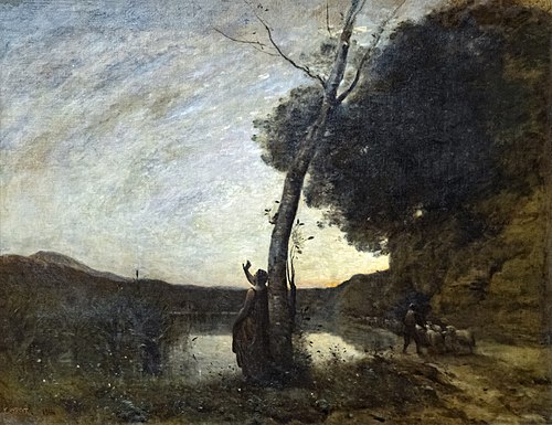 L'Étoile du berger, 1864, Jean-Baptiste Camille Corot