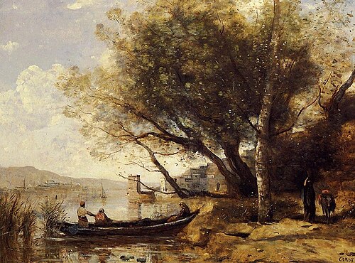 Smyrne, Bournabat, 1873, Jean-Baptiste Camille Corot