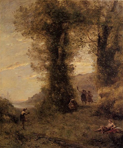 Pastorale — Souvenir d’Italie, 1873, Jean-Baptiste Camille Corot