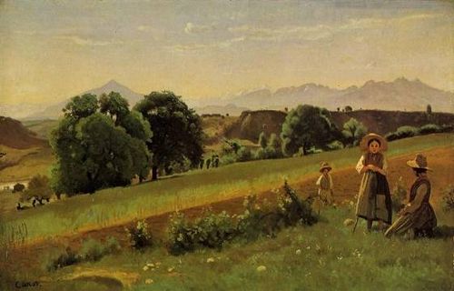 Mornex (Haute-Savoie), 1840, Jean-Baptiste Camille Corot