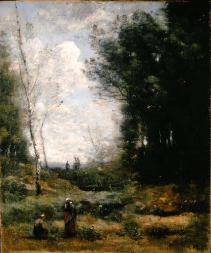 Le vallon, 1871, Jean-Baptiste Camille Corot