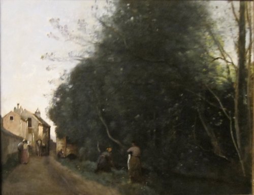Aiserey, Côte-d'Or, 1858, Jean-Baptiste Camille Corot