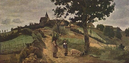 Saint-André-en-Morvan, 1842, Jean-Baptiste Camille Corot