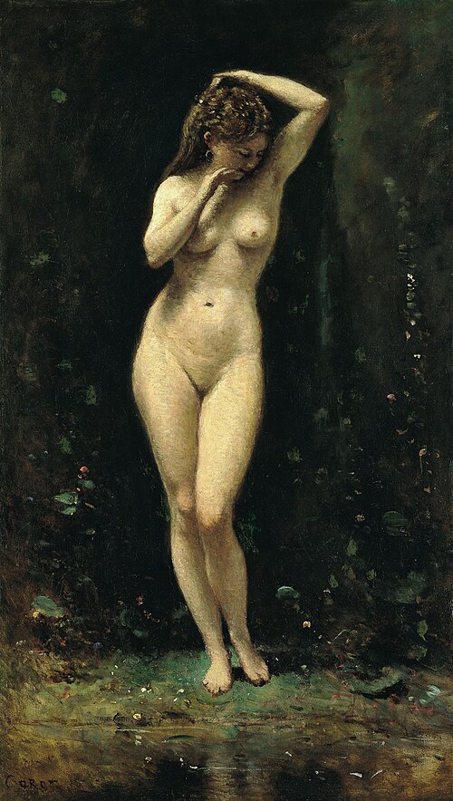 Le Bain de Diane (La Fontaine), 1869, Jean-Baptiste Camille Corot