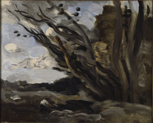 The Blast, , Jean-Baptiste Camille Corot