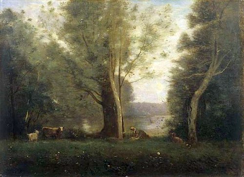 Landscape., 1850, Jean-Baptiste Camille Corot