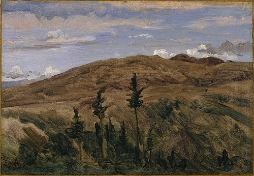 Mountains in Auvergne, 1841, Jean-Baptiste Camille Corot