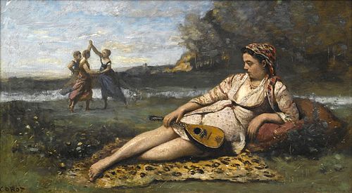 Young Women of Sparta, 1868, Jean-Baptiste Camille Corot