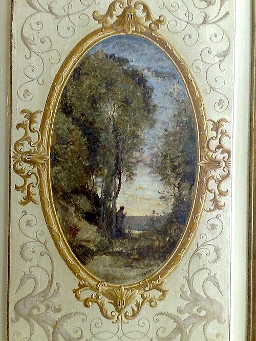 Le liseur, 1852, Jean-Baptiste Camille Corot