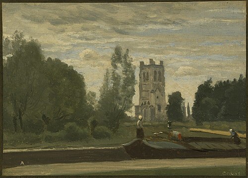 Saint-Omer, 1850, Jean-Baptiste Camille Corot