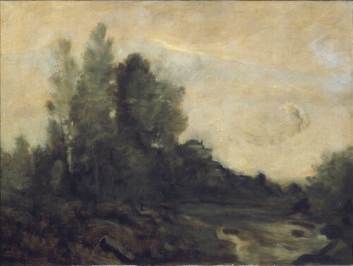 Souvenir d'Ariccia, , Jean-Baptiste Camille Corot