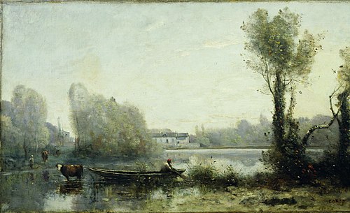Ville-d'Avray, 1860, Jean-Baptiste Camille Corot