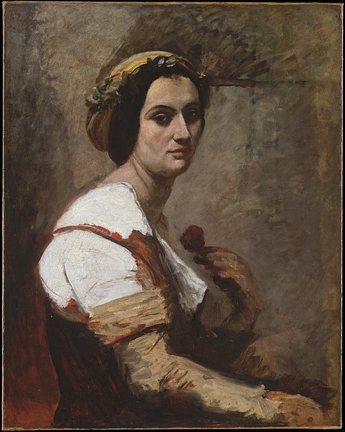 Sibylle, 1870, Jean-Baptiste Camille Corot
