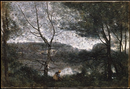 Ville-d'Avray, 1870, Jean-Baptiste Camille Corot