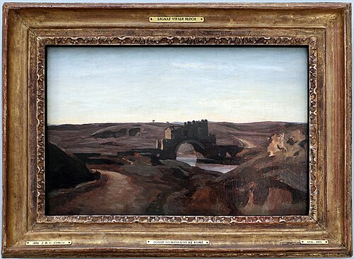 View of the Campagna near Rome, 1826, Jean-Baptiste Camille Corot