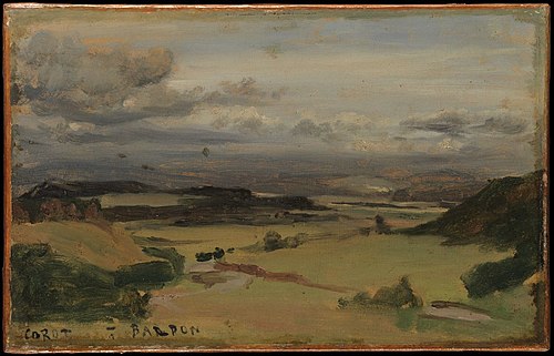 Landscape at Civita Castellana, 1826, Jean-Baptiste Camille Corot