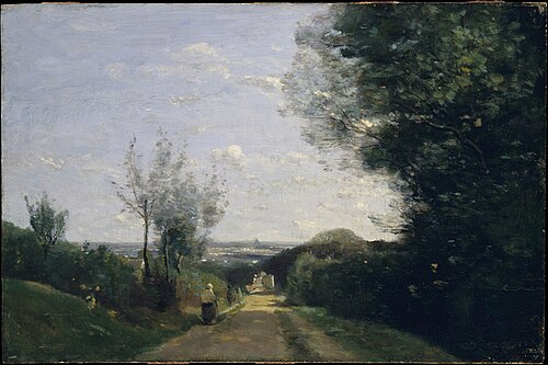 The Environs of Paris, 1860, Jean-Baptiste Camille Corot