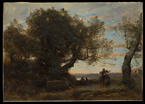 The Gypsies, 1872, Jean-Baptiste Camille Corot