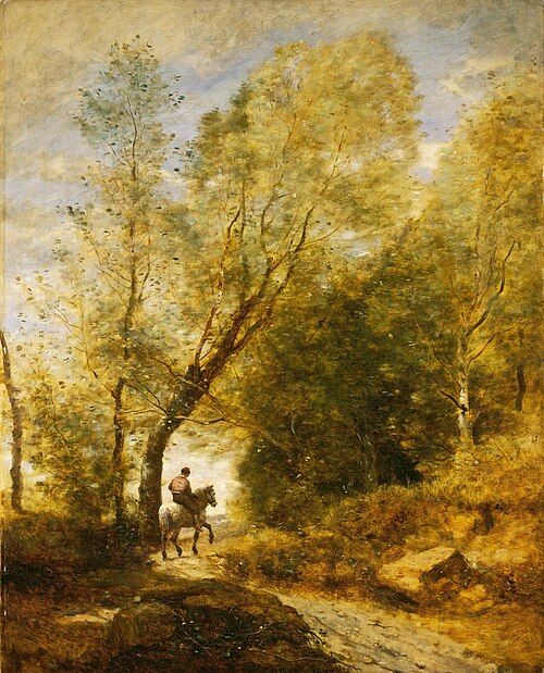 The Forest of Coubron, 1872, Jean-Baptiste Camille Corot