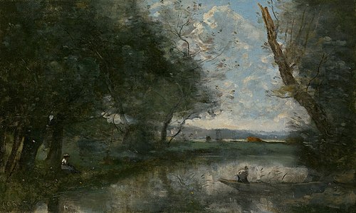Paysage, 1867, Jean-Baptiste Camille Corot