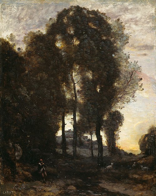 Souvenir of Italy, 1857, Jean-Baptiste Camille Corot