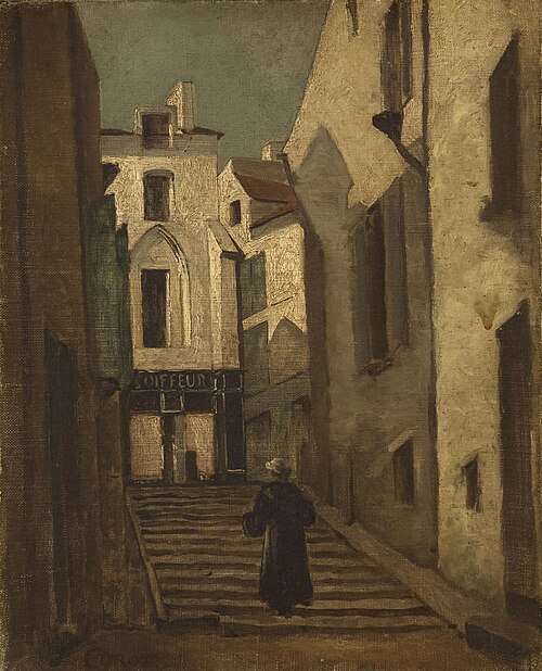 Barbershop, , Jean-Baptiste Camille Corot