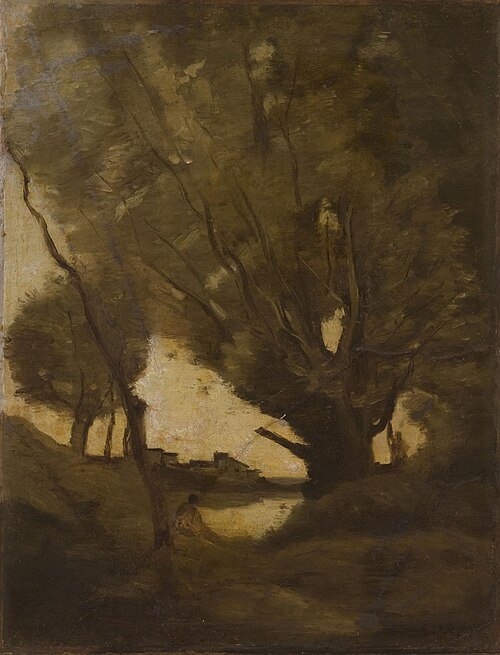 Italian Landscape, , Jean-Baptiste Camille Corot
