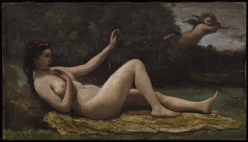 Evocation of Love, 1850, Jean-Baptiste Camille Corot
