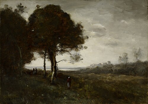 Landscape, 1870, Jean-Baptiste Camille Corot