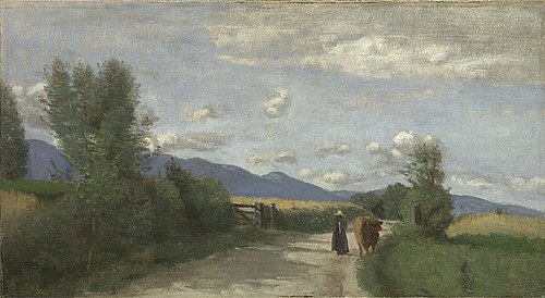 Dardagny, Morning, 1853, Jean-Baptiste Camille Corot