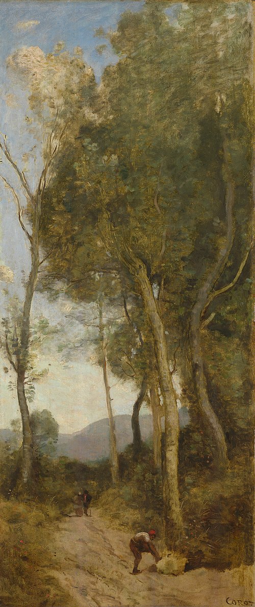 The Four Times of Day: Noon, 1850, Jean-Baptiste Camille Corot