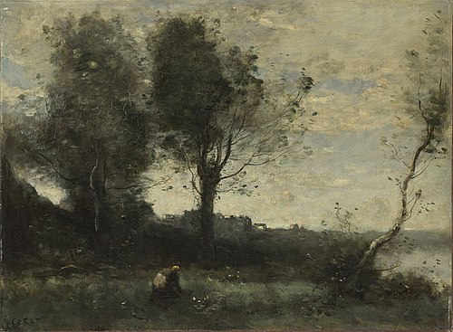 The Wood Gatherer, 1867, Jean-Baptiste Camille Corot