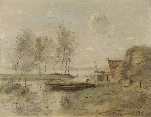 Souvenir of Palluel, 1871, Jean-Baptiste Camille Corot