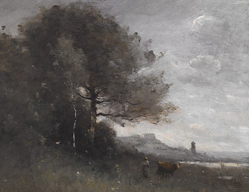 Souvenir d'Italie, , Jean-Baptiste Camille Corot