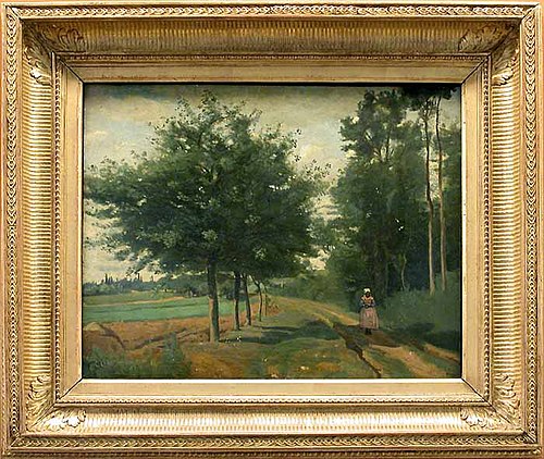 Path along the Wood, 1850, Jean-Baptiste Camille Corot