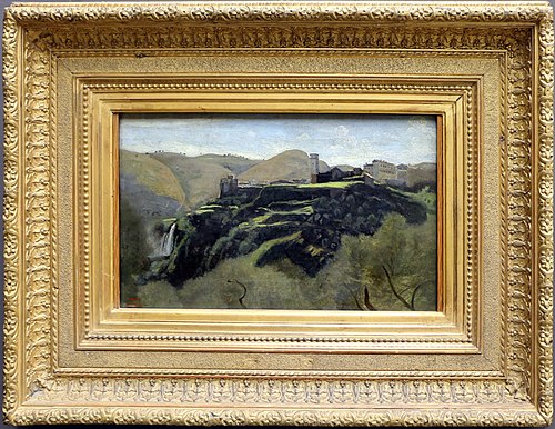 The Cascatelles, Tivoli, 1843, Jean-Baptiste Camille Corot