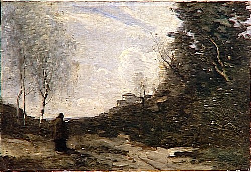 The Rustic Muse, 1871, Jean-Baptiste Camille Corot