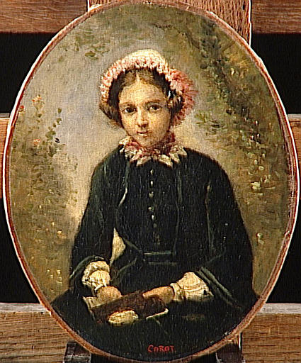 Marie Anna Charmois, 1855, Jean-Baptiste Camille Corot
