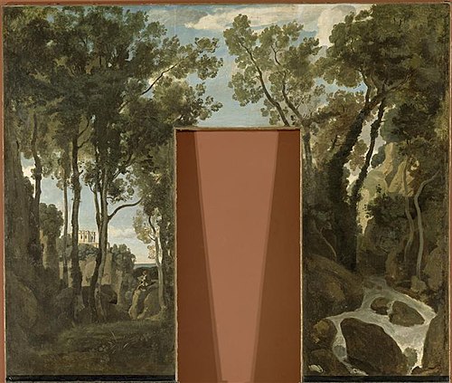 Souvenir du golfe de Gênes, 1841, Jean-Baptiste Camille Corot