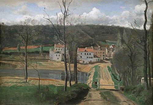 Ville-d'Avray, 1837, Jean-Baptiste Camille Corot