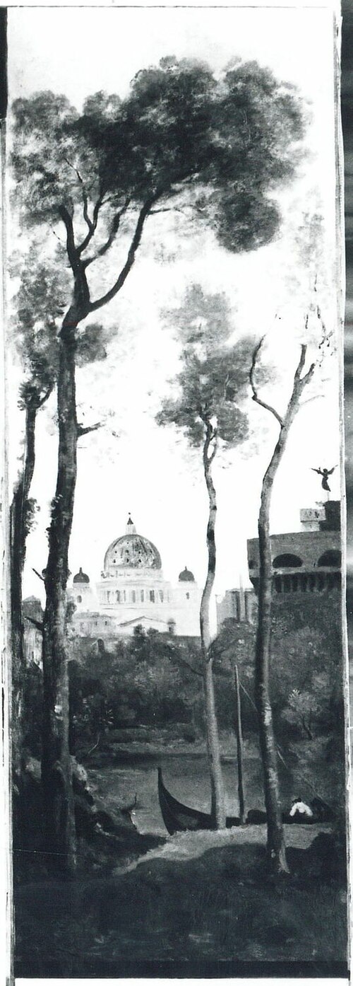 Rome, 1841, Jean-Baptiste Camille Corot