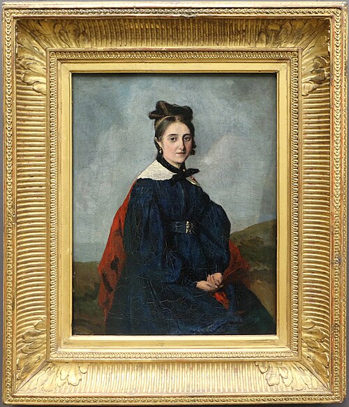 Alexina Ledoux, 1829, Jean-Baptiste Camille Corot