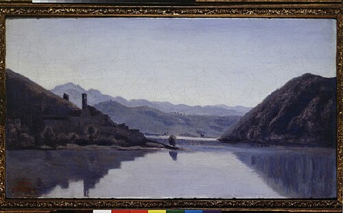 Lago di Piediluco, Umbria, 1826, Jean-Baptiste Camille Corot